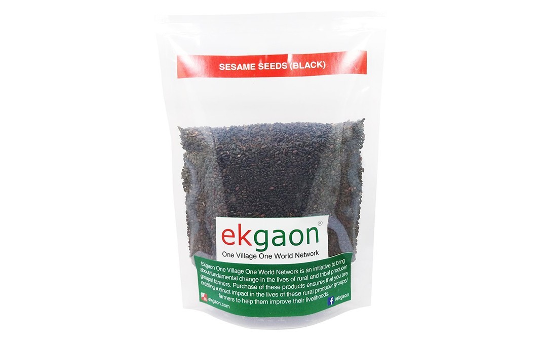 Ekgaon Sesame Seeds (Black)    Pack  250 grams